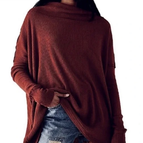 Free People Juicy Long Sleeve Date Night Top - Picture 1 of 3